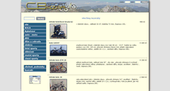 Desktop Screenshot of cbsportbazar.cz